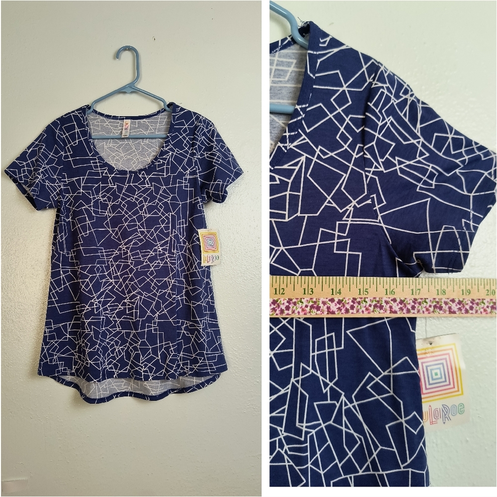 Lularoe Classic T Women's Size XS Blue
